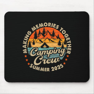Retro Cousin Crew 2025 Camping Cousins Summer 2025 Mouse Mat
