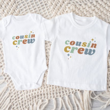 Retro Cousin Crew | Matching Kids