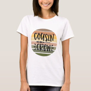 Retro Cousin Crew T-Shirt