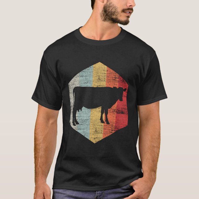 Retro Cow T-Shirt (Front)