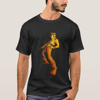 Retro Cowboy Gunslinger T-Shirt