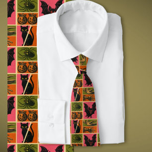Retro Creeps Tie