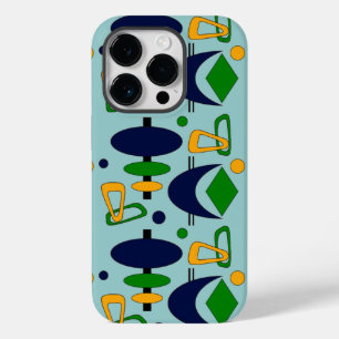 Retro Crescent Totem Shapes Case-Mate iPhone 14 Pro Case