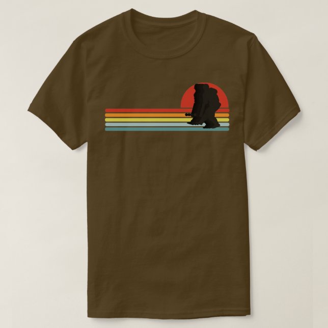 Retro Cricket Player2  T-Shirt (Design Front)