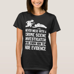 Retro Crime Scene Investigator T-Shirt