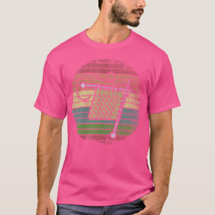Retro Crocheting Knitter Yarn Crocheter Knit Knitt T-Shirt