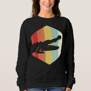 Retro Crocodile Sweatshirt