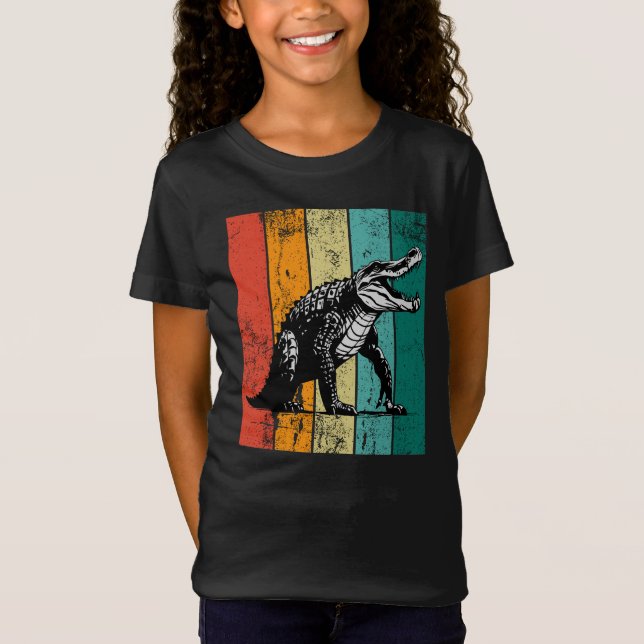 Retro Crocodile T-Shirt (Front)