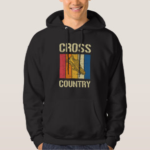 Retro Cross Country Running Running Sport Cardio W Hoodie