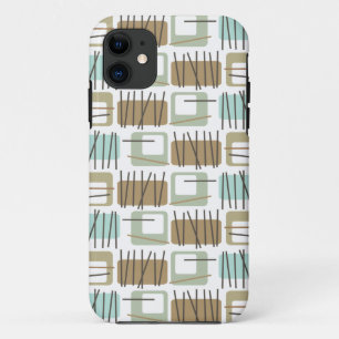 Retro Crosshatch Patterned Case-Mate ID™ iPhone  11 Case