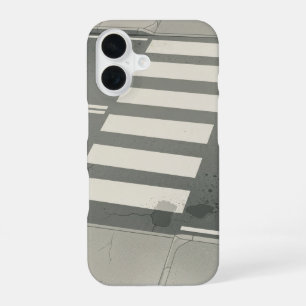 Retro Crosswalk Lines iPhone 16 Case