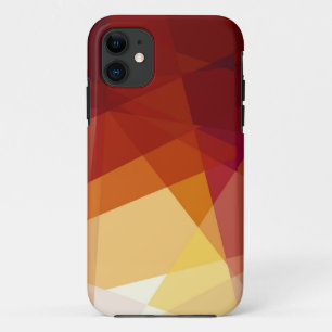 Retro cubism abstract art iPhone 11 case