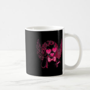 Retro Cupid Valentine Blowing Bubble Vintage Valen Coffee Mug