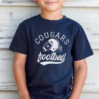 Retro Custom Football Team Navy Kids