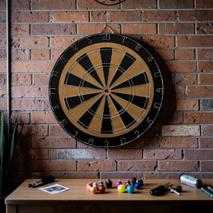 Retro Custom Suede Dartboard