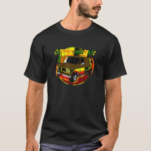 Retro Custom Van 1970s Style Groovy T Shirt