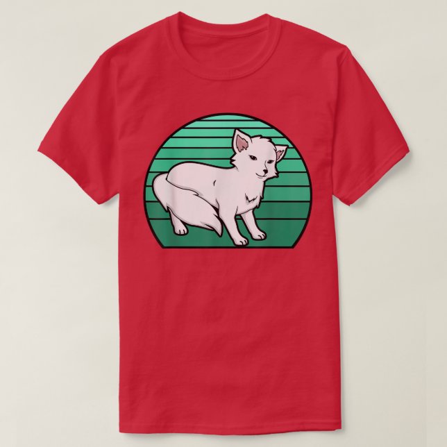 Retro Cute Arctic Fo  T-Shirt (Design Front)