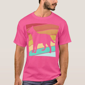 Retro Cute Dog Australian Cattle Dog For Dog Lover T-Shirt