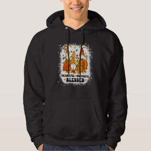 Retro Cute Gnomes Couple With Pumpkin Spice Fall Y Hoodie