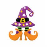 Retro Cute Halloween Photo Sculpture Key Ring<br><div class="desc">This is an adorable Halloween design. Perfect for your Halloween party celebration.</div>