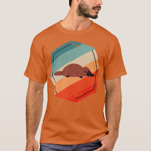 Retro Cute Platypus T-Shirt