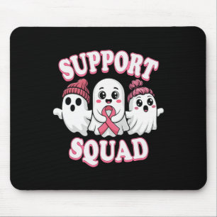 Retro Cute Skeleton Hand Boop Dog Funny Halloween Mouse Mat