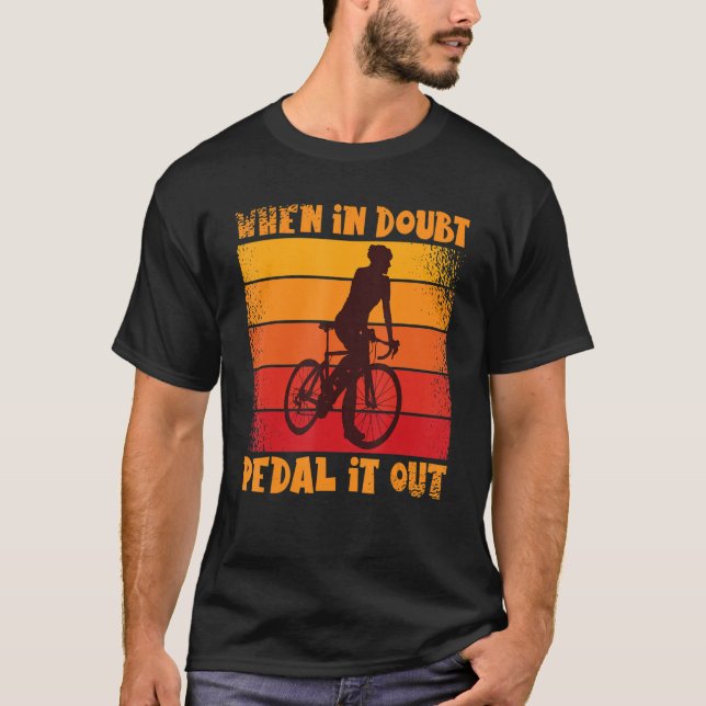 Retro Cycologist Biking Cycling Racing Bicycle MTB T-Shirt (Front)