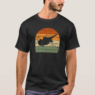 Retro Cyprus Cypriot Map Sunset National Day T-Shirt