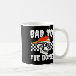 Retro D To The Bone Funny Skull Halloween Costume  Coffee Mug