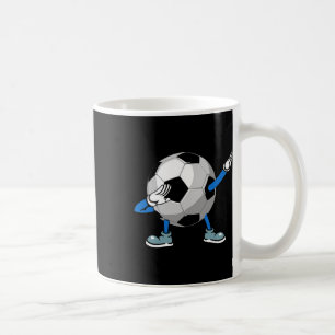 Retro Dabbing Soccer Byll For Boys, Men, And Sport Coffee Mug