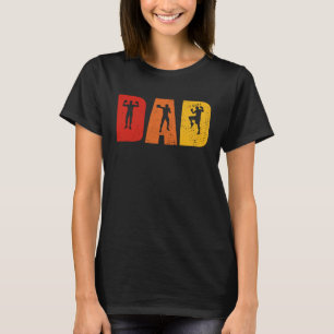Retro Dad Boxing 60s 70s Vintage Boxing For Dad T-Shirt
