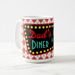 Retro Dad’s Diner Coffee Mug