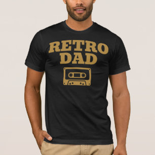 Retro Dad – Vintage Cassette Design for Father T-Shirt