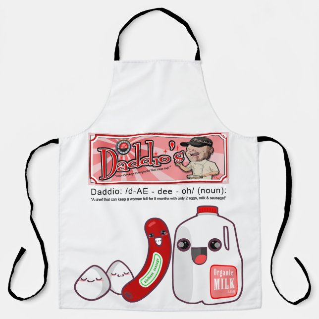 Retro Daddio Apron (Front)