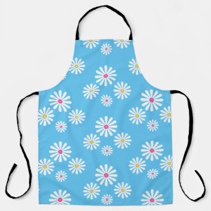 Retro daisies apron