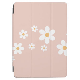 Retro Daisy Dusty Pink iPad Air Cover