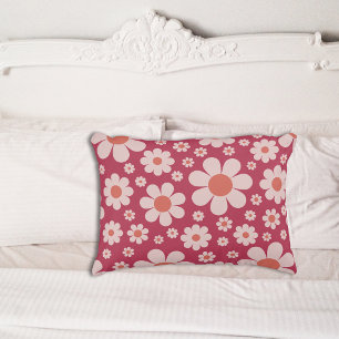 Retro Daisy Pattern  Pillowcase