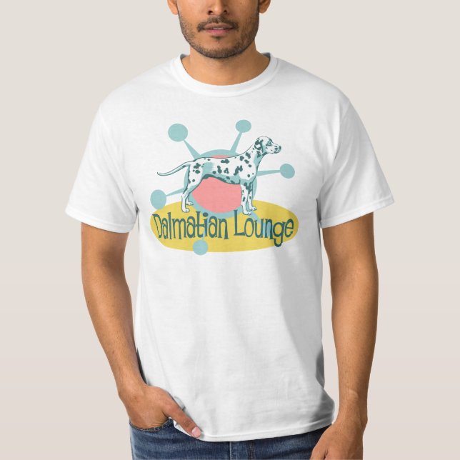 Retro Dalmatian Lounge T-Shirt (Front)