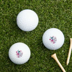 Retro Dance Just A Girl Who Loves to Dance Golf Balls