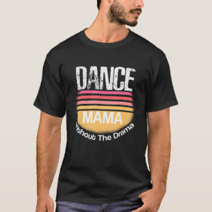Retro Dance Mama Vintage Sunshine Rainbow Dancing T-Shirt