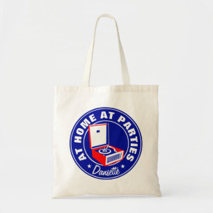 Retro Dansette Bermuda record player Tote Bag