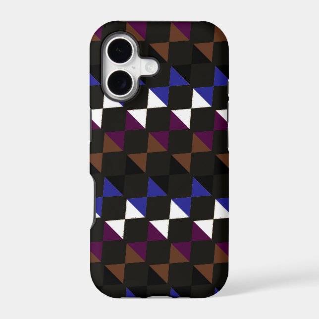 Retro Dark Diamond Argyle (Back)