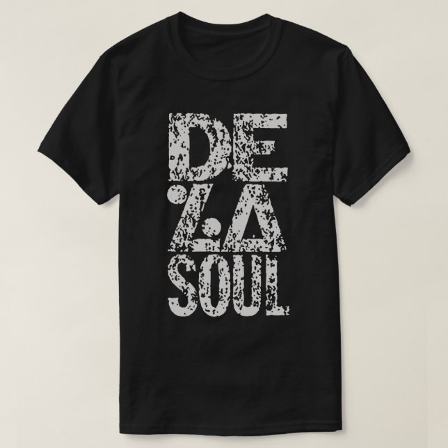 Retro De La Soul Cool Music Gifts For Fan T-Shirt (Design Front)