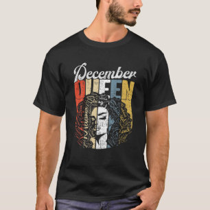 Retro December Queen Awesome Junenth Queen Women G T-Shirt