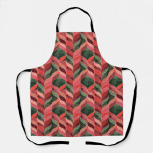 Retro decorative 70s 60s style apron