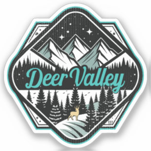 Retro Deer Valley Ski