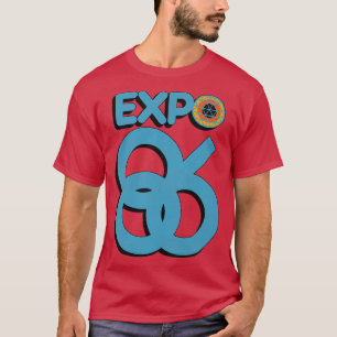 Retro Defunct Expo 86 Worlds Fair Vancouver Canada T-Shirt