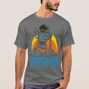 Retro Defunct Expo 86 Worlds Fair Vancouver Canada T-Shirt
