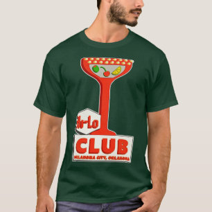 Retro Defunct HiLo Club Oklahoma Bar Sign T-Shirt