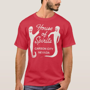 Retro Defunct House of Spirits son City Nevada T-Shirt